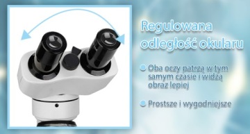 Бинокулярный составной микроскоп Svbony SV605, 80X-1600X, с двойным светодиодом
