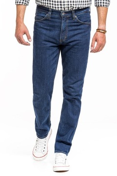 Męskie spodnie jeansowe dopasowane Mustang TRAMPER TAPERED W35 L30