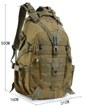 РЮКЗАК ВОЕННО ТАКТИЧЕСКИЙ ТУРИСТИЧЕСКИЙ ГОРОДСКОЙ ЧЕРНЫЙ +ФЛАГ +КАРАБИН