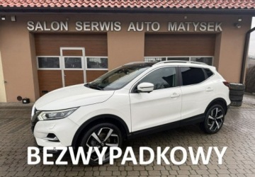 Nissan Qashqai II Crossover Facelifting 1.6 DiG-T 163KM 2018 Nissan Qashqai 1,6 DIG-T 163KM Klima Navi Kamera 360 Panorama 1.6 Benzyna