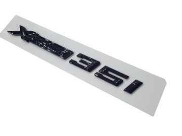 Emblemat xDrive 35i do BMW Black Glossy