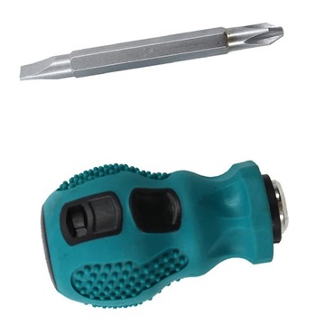 Dual-use Cross Slot Head Short Mini Magnetic