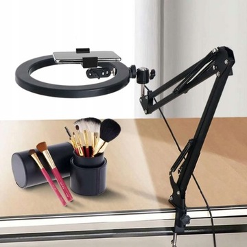 СВЕТОДИОДНАЯ ФОТОЛАМПА ДЕРЖАТЕЛЬ ДЛЯ ТЕЛЕФОНА КОЛЬЦО ШТАТИВА