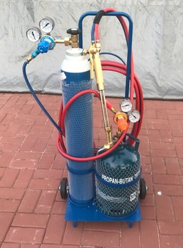 Набор для нагревательной резки типа Harris 5-10 Тележка