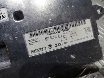 AUDI A6 C6 MODUL ŘÍZENÍ MI 4F0910731R 4E0035729