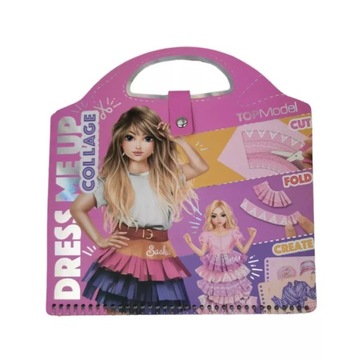 TOP MODEL DRESS ME UP KOLAŻ W TECZCE