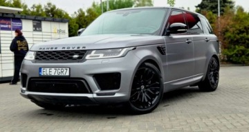 Land Rover Range Rover Sport II SUV Facelifting 5.0L V8 S/C 525KM 2019 Land Rover Range Rover Sport Benzyna 525KM PPF 4x4 Kamery 360 Panorama Doc, zdjęcie 1