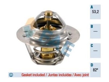 TERMOSTAT CITROEN XANTIA 1.6-2.0 EVASION 1.8 2.0