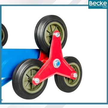 WÓZEK MAGAZYNOWY TRANSPORTOWY SCHODOWY SKŁADANY MŁYNARKA TACZKA PLATFORMA