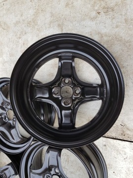 4× DISK OCELOVÝ OPEL OE 6.0" X 15" 4X100 ET 50