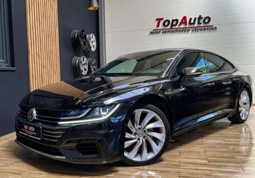 Volkswagen Arteon Fastback 2.0 TDI 240KM 2018 Volkswagen Arteon 2.0 TDI DSG 240 KM bezwypadkowy R-line navi vitrtual