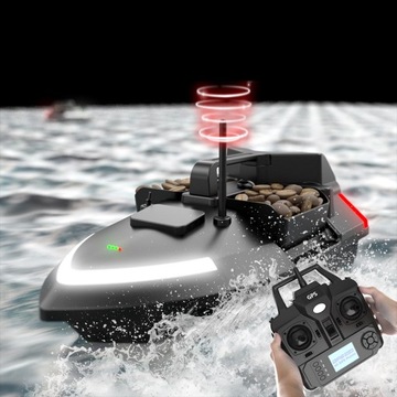 Лодка для наживки Łódź Wędkarska FLYTEC PRO 3 TANKS GPS 500 м 12000 мАч LED