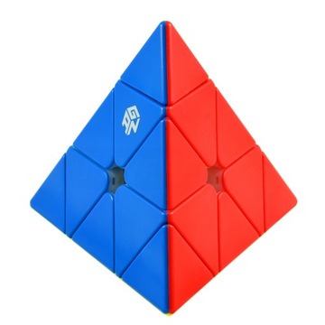 Kostka magnetyczna Gan Pyraminx M Standard Color