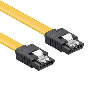 Kabel SATA czerwony, żółty, niebieski, czarny 50cm