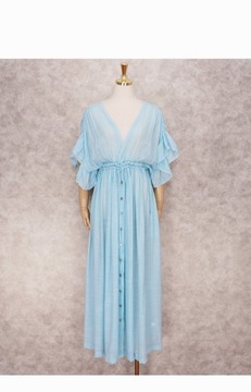 Maxi Beach Tunic тунику привязана к синей