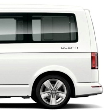 Samolepka Vw T6 Ocean chrom antracit