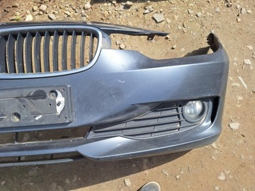 BMW F30 F31 ПЕРЕДНИЙ БАМПЕР МИНЕРАЛГРАУ