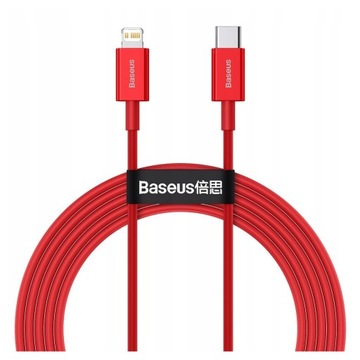 BASEUS KABEL USB C LIGHTNING DO IPHONE IPAD PD 2m