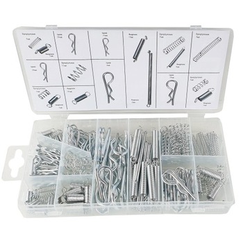 ПРУЖИННЫЕ ШТИФТЫ, ГИБКИЕ ЗАЖИМЫ - НАБОР 175