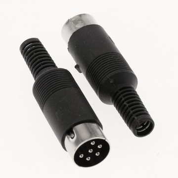 5 шт. DIN мини-штекер аудиоразъем для компьютерной клавиатуры/мыши D