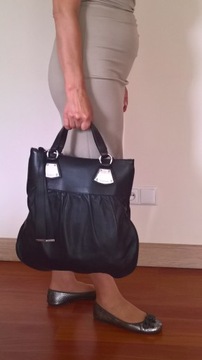 MAX MARA torba shopper r. XXL czarna (NOWA w worku przeciwkurzowym)