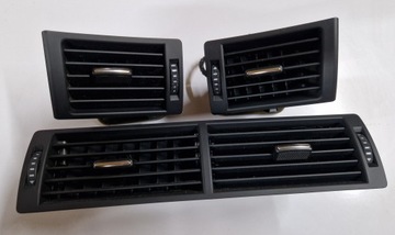 KRATKI NAWIEWU AUDI A4 B6 B7 CZARNE SOUL KOMPLET