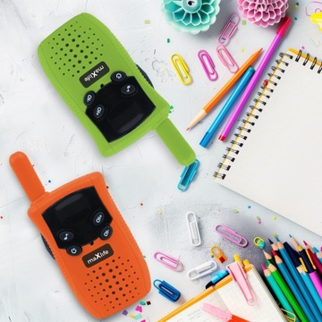 krótkofalówki dla dzieci walkie talkie zesatw 2 szt kolorowe duży zasięg