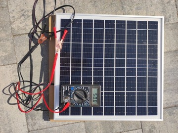BATERIA PANEL SŁONECZNY 15W 12V SOLAR SOLARNY MOC