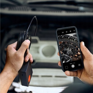 ЭНДОСКОПНАЯ КАМЕРА ДЛЯ ПРОВЕРКИ 2xКАМЕРА 5M 8+1 LED ТЕЛЕФОННОЕ ПРИЛОЖЕНИЕ WIFI FHD IP67