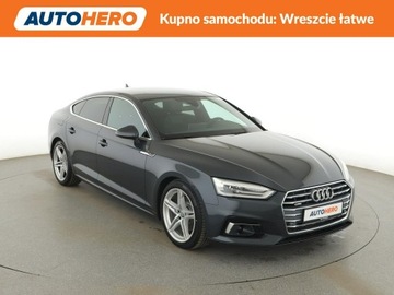 Audi A5 F5 Sportback 2.0 35 TFSI 150KM 2019 Audi A5 Sportback S-Line S-tronic półskóra, zdjęcie 9
