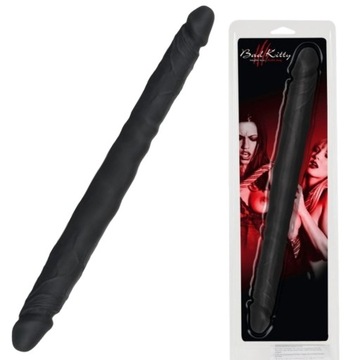 Długie dwustronne dildo - giętkie!, Bad Kitty