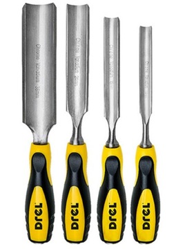 DŁUTA DO DREWNA DŁUTO STOLARSKIE 14,18, 24, 38 mm. ZESTAW DŁUT + ETUI