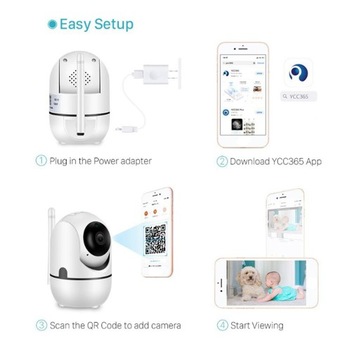 Наружная беспроводная IP-камера Wi-Fi 1080P