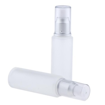 2 шт./лот, 50 мл, пустые лосьоны, кремы, парфюмерия, стеклянные косметические контейнеры