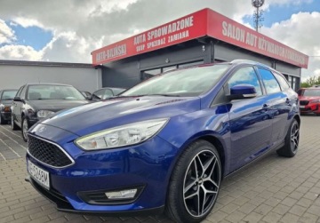 Ford Focus III Kombi Facelifting 1.5 EcoBoost 150KM 2017 Ford Focus 1.5benz 150KM 6b LED Nowy Rozrzad Grz.Szybafotele Parktr Oplaty, zdjęcie 2