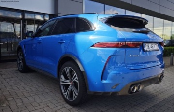 Jaguar F-Pace SVR Facelifting 5.0P V8 550KM 2021 Jaguar F-Pace F-PACE X761 5.0 V8 SC Petrol - AJ133 5.0 V8 SC 550KM AWD SVR, zdjęcie 8