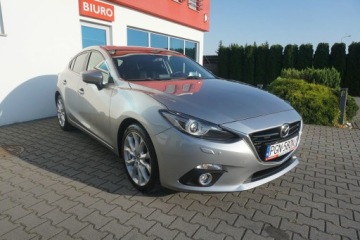 Mazda 3 III Hatchback  2.0 SKYACTIV-G 120KM 2015 Mazda 3 63000km full led navi
