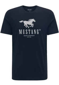 MUSTANG ALEX C PRINT MĘSKI T-SHIRT KOSZULKA LOGO TEE NADRUK S