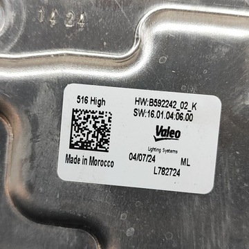 JEEP AVENGER 2024 MODUL ŘÍDÍCÍ STATECZNIKIEM LED