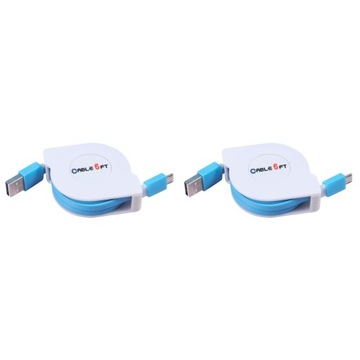 2x kabel ładujący USB przewód do ładowarki