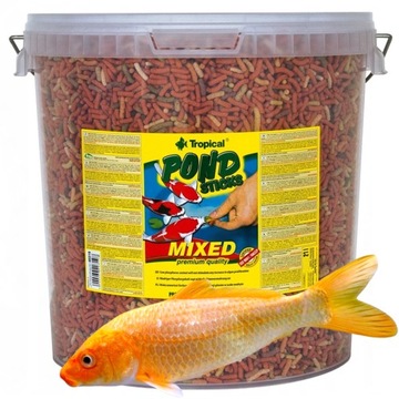 Tropical Pond Sticks Mixed Pokarm dla ryb w oczku wodnym 21l 1,6kg