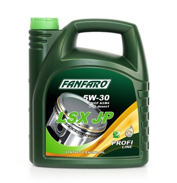 OLEJ SILNIKOWY FANFARO 5W30 LSX 4L BENZYNA DIESEL