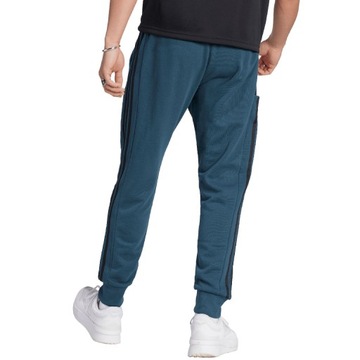 L Spodnie męskie adidas Essentials French Terry Tapered Cuff 3-Stripes Pant