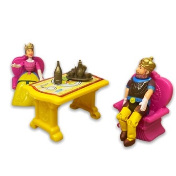 DOMEK DLA LALEK DUZY MEBLE LALKI ZAMEK Z BAJKI XXL