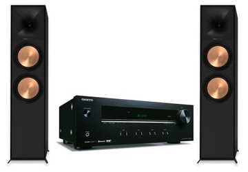 ONKYO TX-8220 + KLIPSCH REFERENCE R-800F ZESTAW STEREO