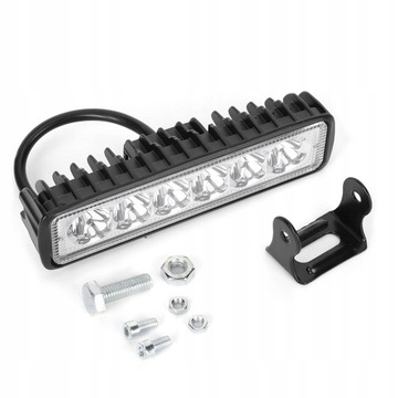 ŚWIATŁO ROBOCZE 6LED BAR PRZECIWMGIEL 18W 1800LM