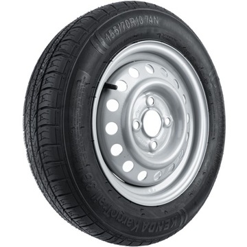 Koło do przyczepy OPONA 155/70 R13 74N FELGA STALOWA 4JX13 4x115 ET:0 85mm