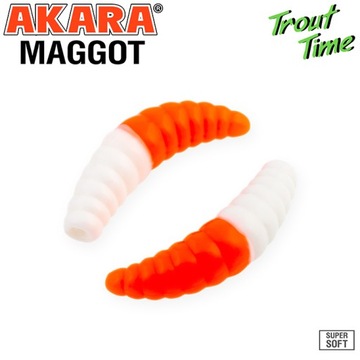 LARWA PRZYNĘTA TROUT AREA AKARA MAGGOT 4cm SER - 436