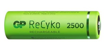 АККУМУЛЯТОРЫ Батарейки GP Recyko R6 типа АА 2500 мАч x4