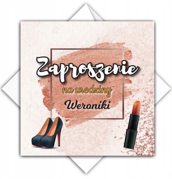 Zaproszenia Zaproszenie na 18, 30, 40, 50 urodziny